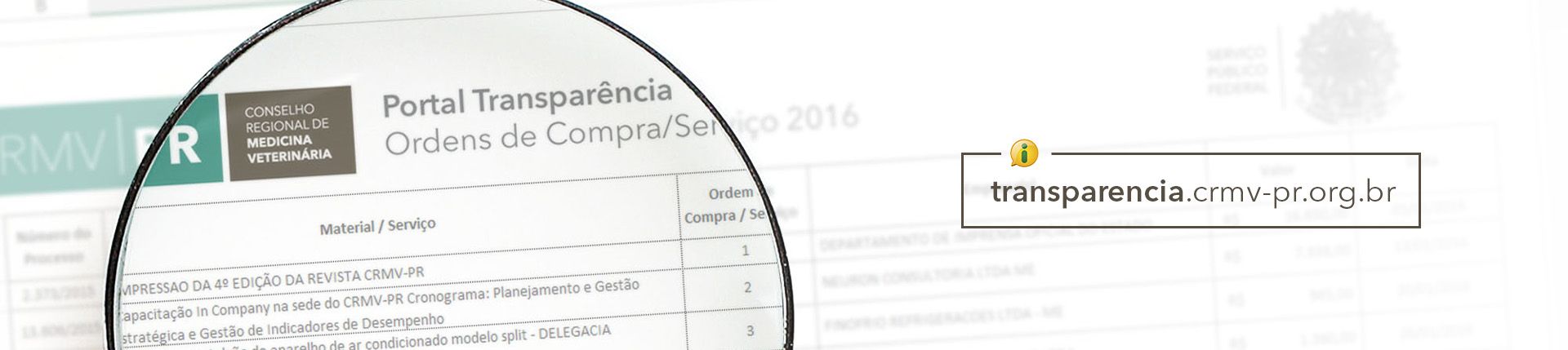 Portal da Transparência - CRMV-PR