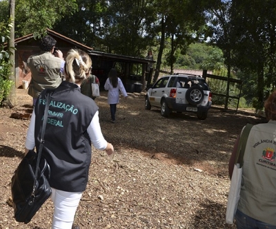 CRMV-PR, Adapar e Vigilância interditam estabelecimento em Santa Felicidade