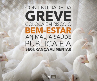 Continuidade da greve coloca em risco o bem-estar animal e a saúde pública