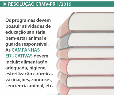 CRMV-PR normatiza mutirões e programas de castração no Paraná