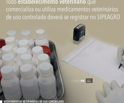 Prescreve ou vende medicamentos veterinários de uso restrito? Conheça a IN 35