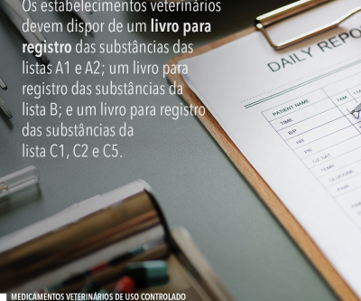 Prescreve ou vende medicamentos veterinários de uso restrito? Conheça a IN 35