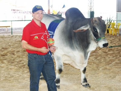 O médico veterinário Jairo Frare é o criador do grande campeão