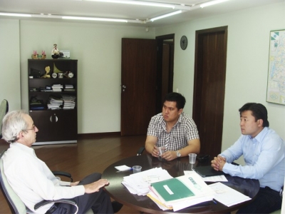 Eliel de Freitas, Fábio Assahi e Adolfo Sasaki