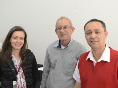 Letícia Olbertz, Eliel de Freitas e Antônio Waldir da Silva