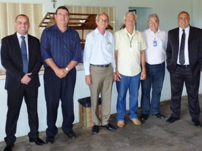 André Luis Weigert - Assessor da superitência Regional São José dos Pinhais, Mauricio de Jesus Tozetti, Eliel de Freitas, Aparecido Passareli - Emater